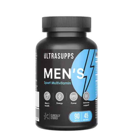 Ultrasupps Витаминно-минеральный комплекс для мужчин, каплеты, 90 шт.