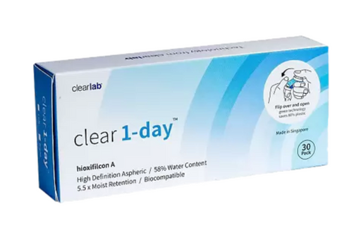 ClearLab Clear 1-day Линзы контактные, BC=8.7 d=14.2, D(-3.75), 30 шт.